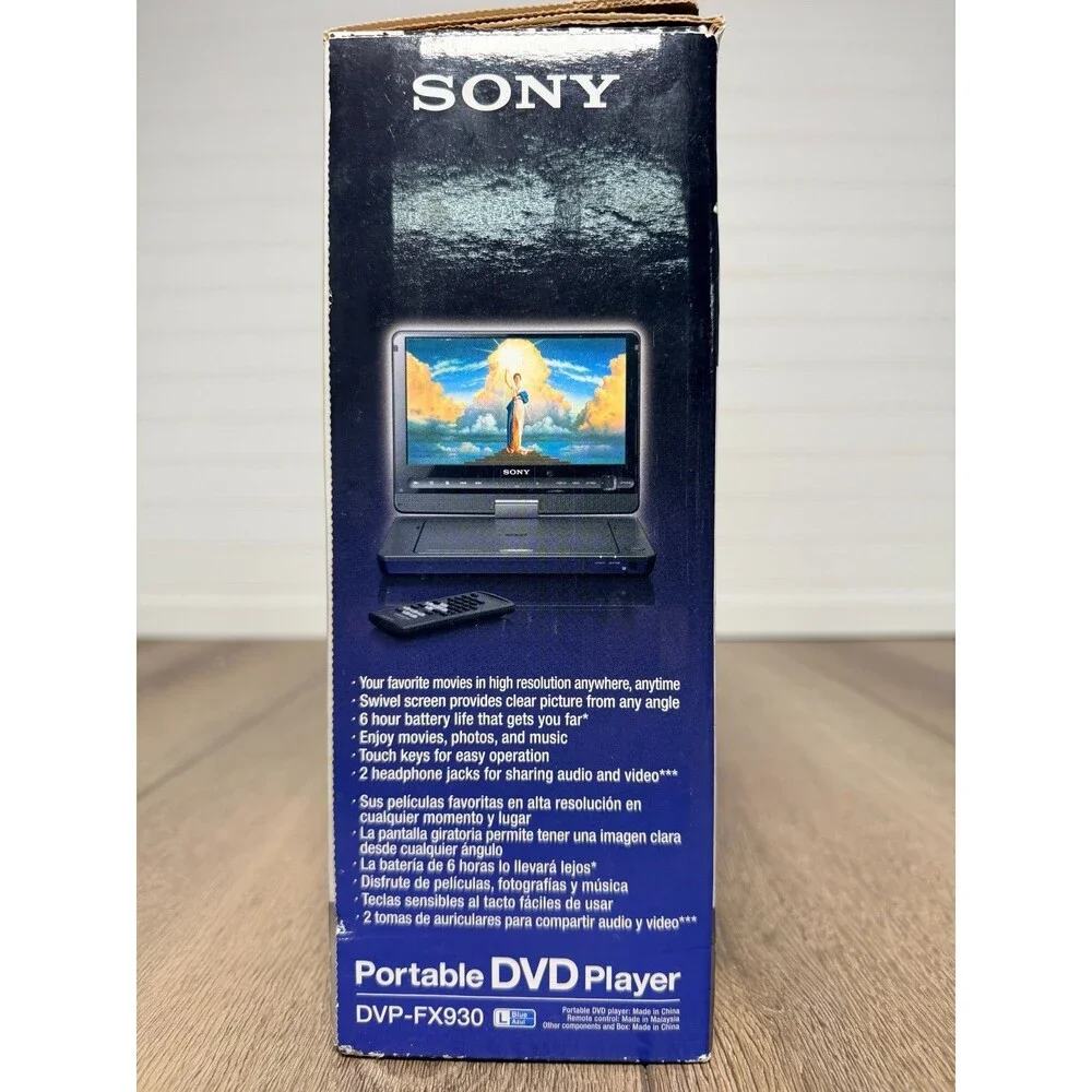 Sony Portable DVD Player DVP-FX930 Hi-Resolution 9